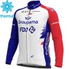 Cykeltrøje 2021 Groupama-FDJ Viter Thermal Fleece N001